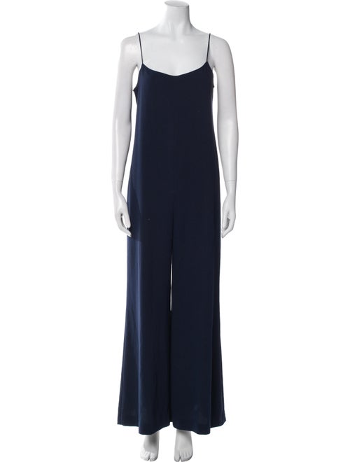 Theory Square Neckline Jumpsuit