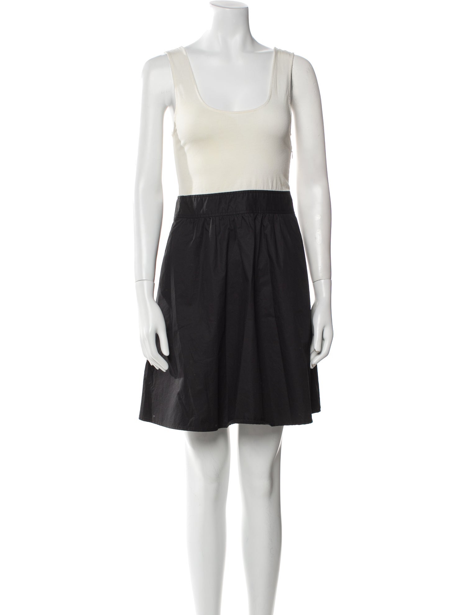 Theory Scoop Neck Mini Dress