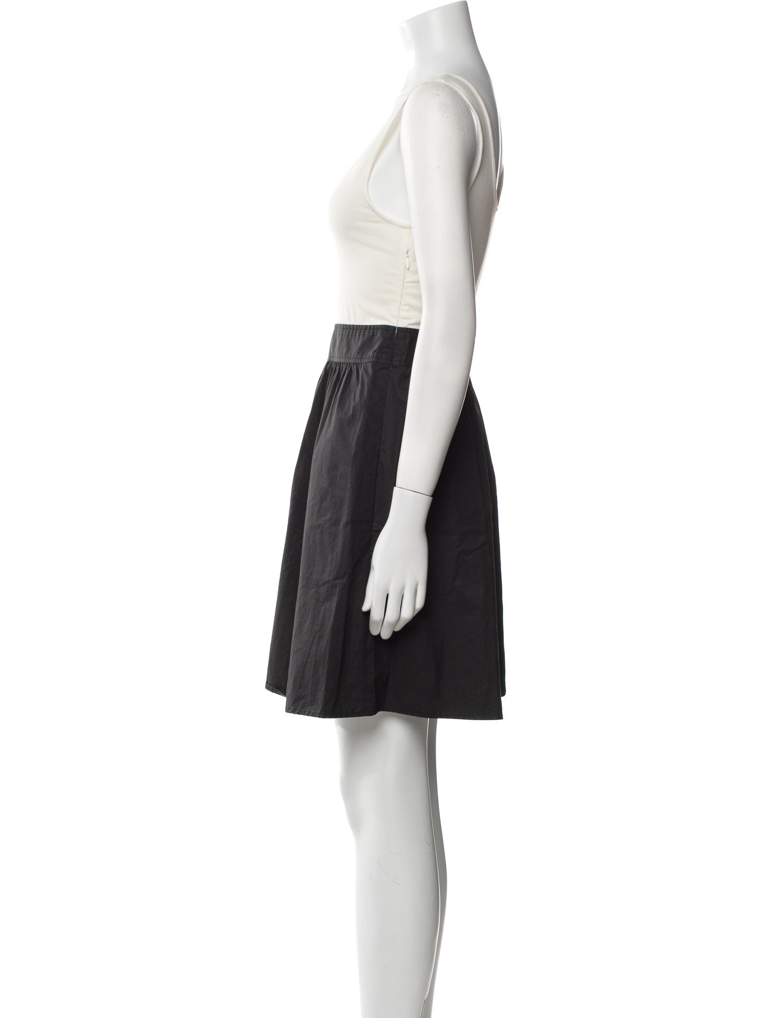 Theory Scoop Neck Mini Dress