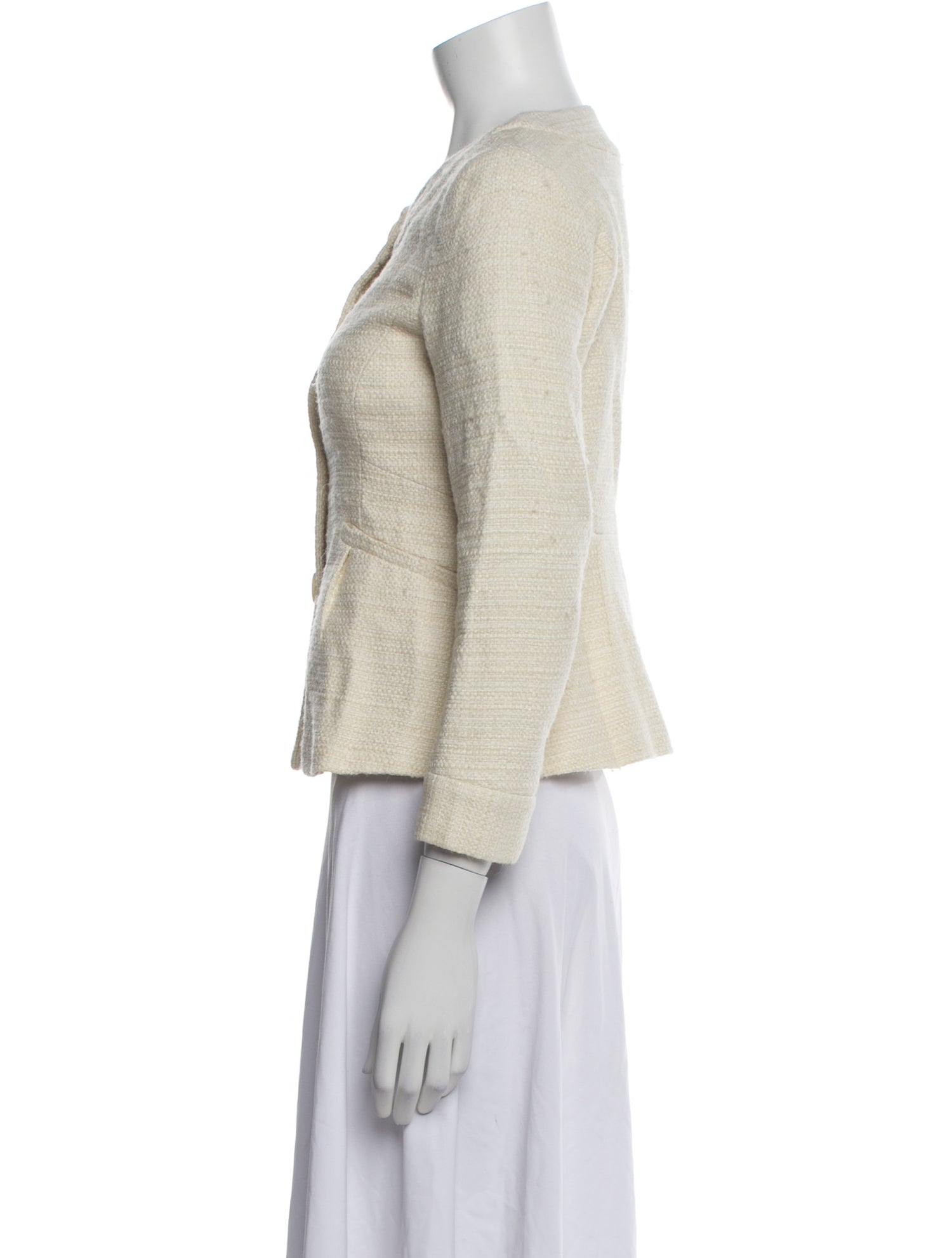 Theory Tweed Pattern Evening Jacket