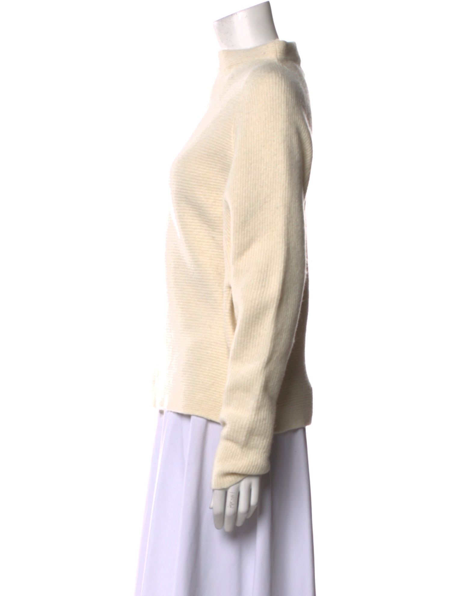 Theory Cashmere Mock Neck Sweater