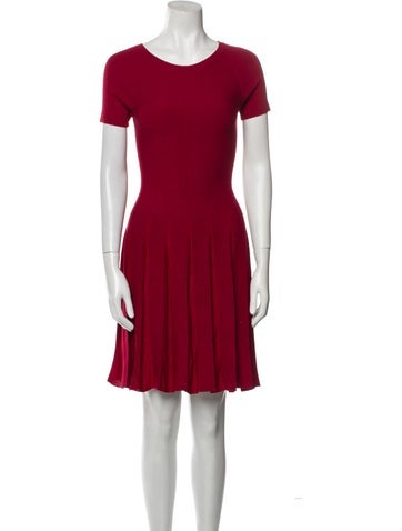 Theory Dresses Scoop Neck Mini Dress Petite