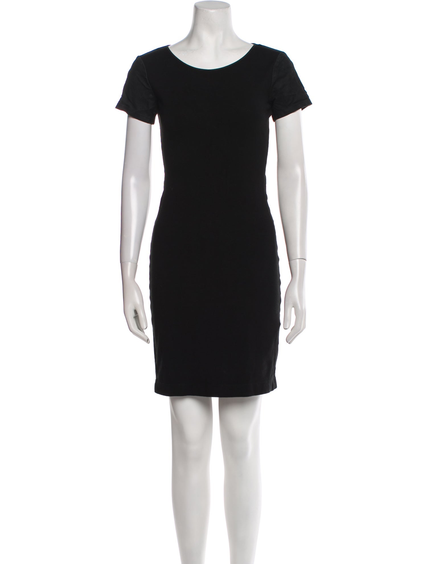 Theory Scoop Neck Mini Dress