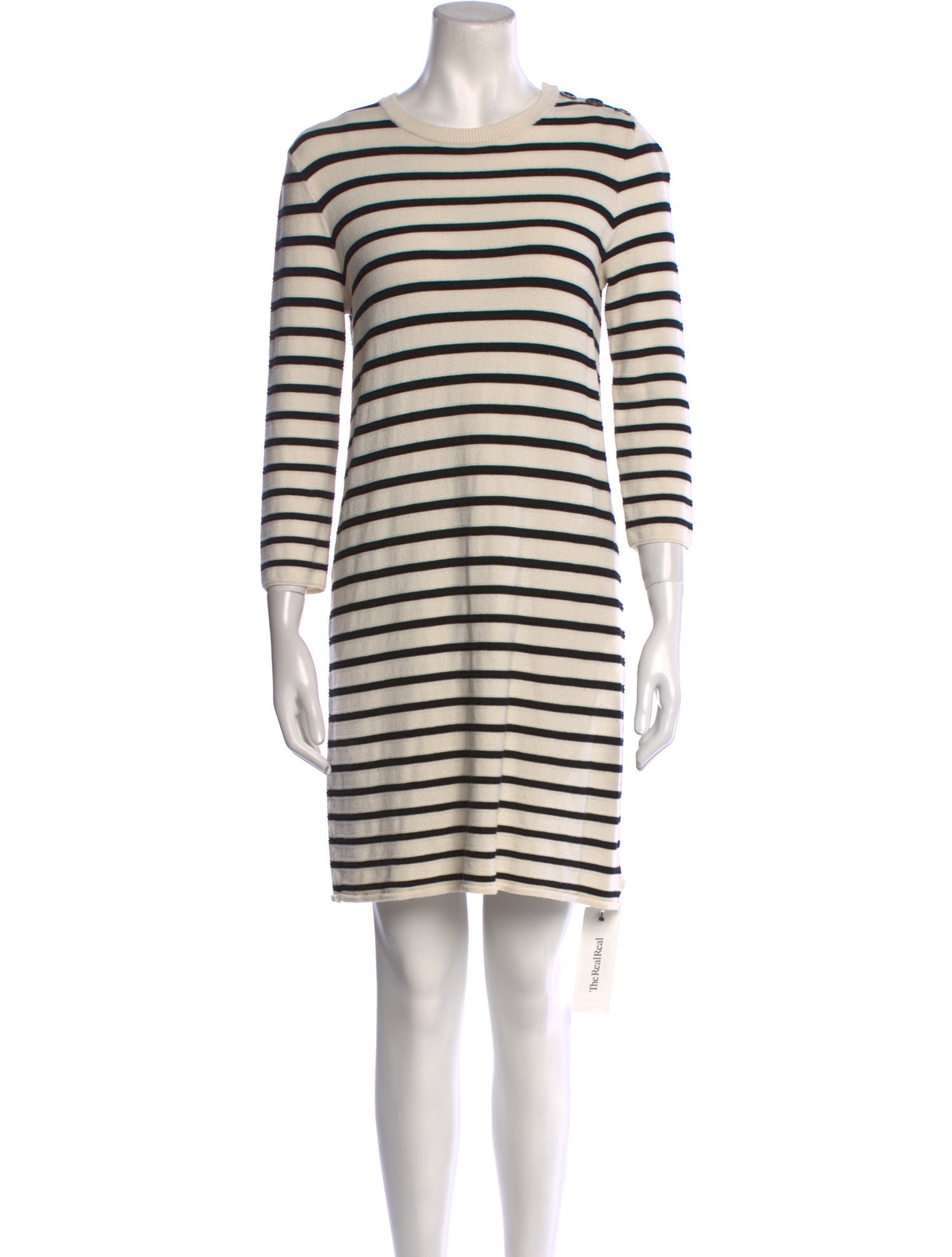 Theory Striped Mini Dress