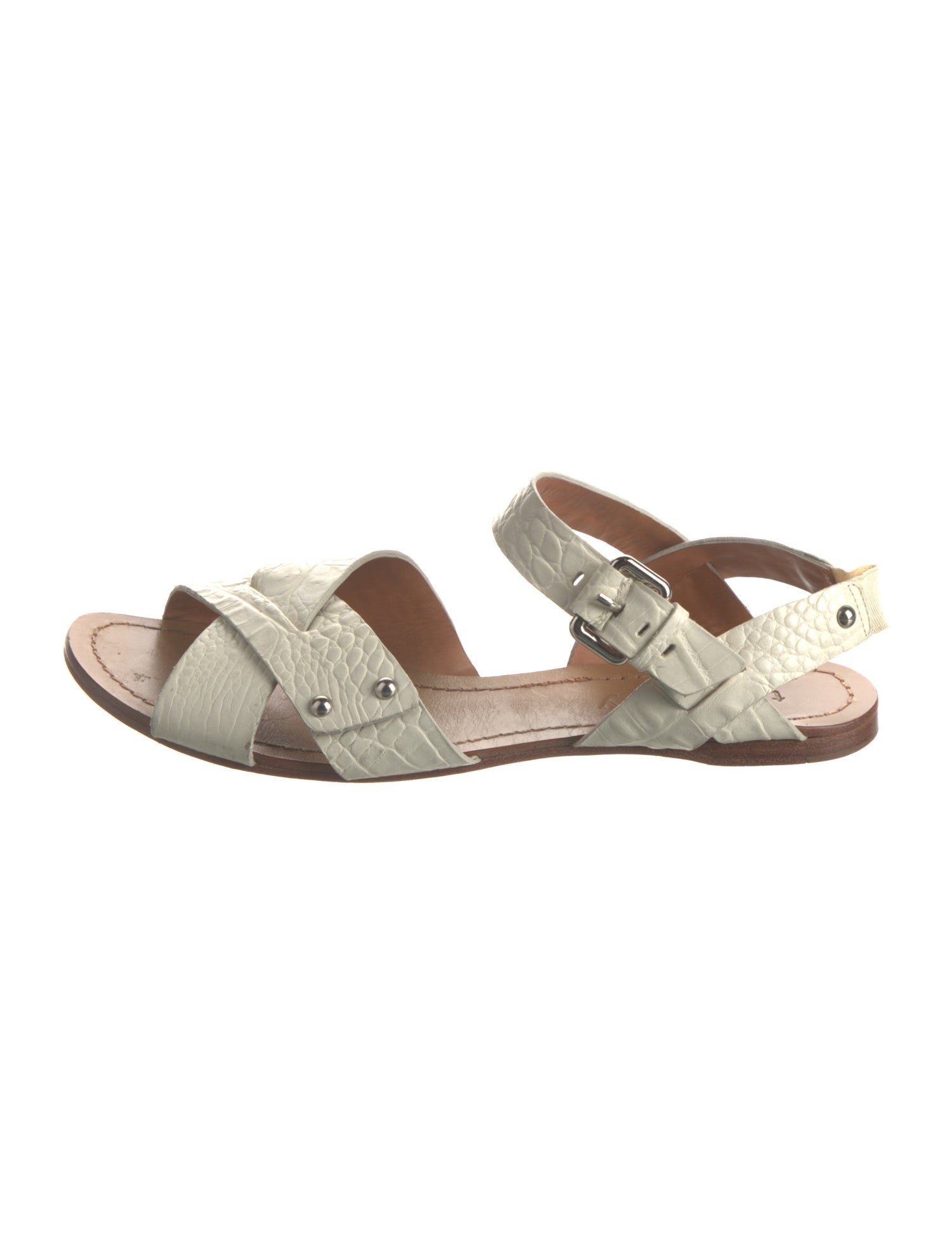 Theory Python Cutout Accent Sandals