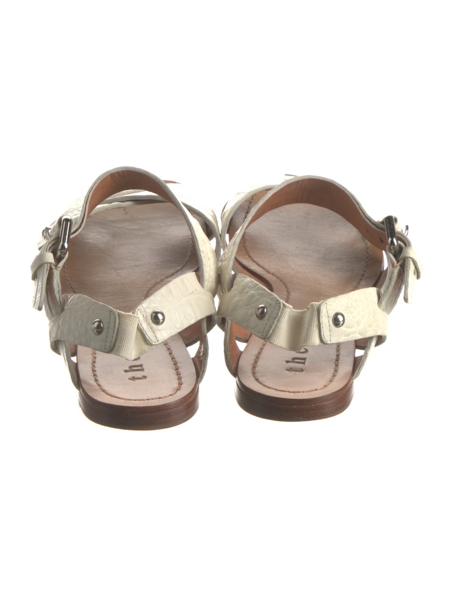 Theory Python Cutout Accent Sandals