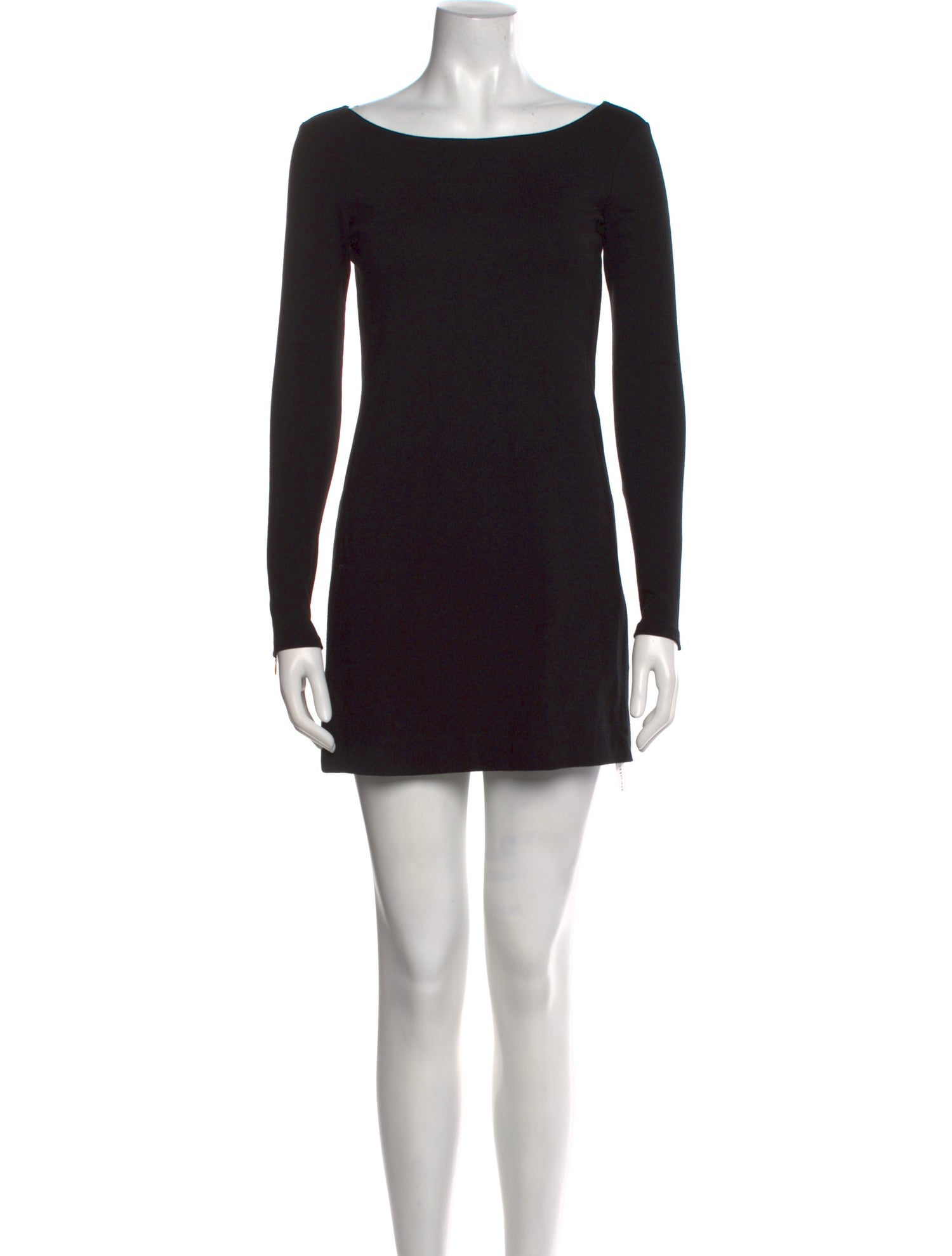 Theory Bateau Neckline Mini Dress