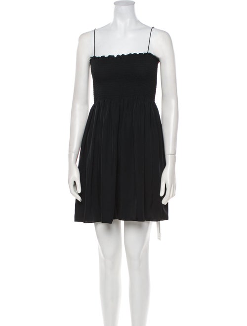 Theory Square Neckline Mini Dress