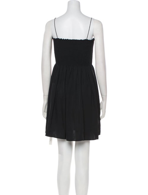 Theory Square Neckline Mini Dress