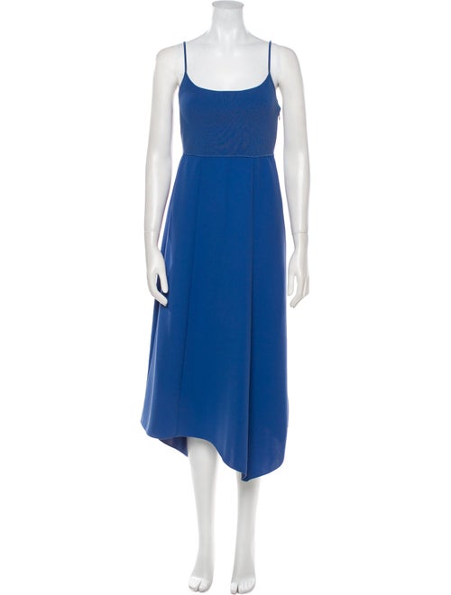 Theory Square Neckline Long Dress