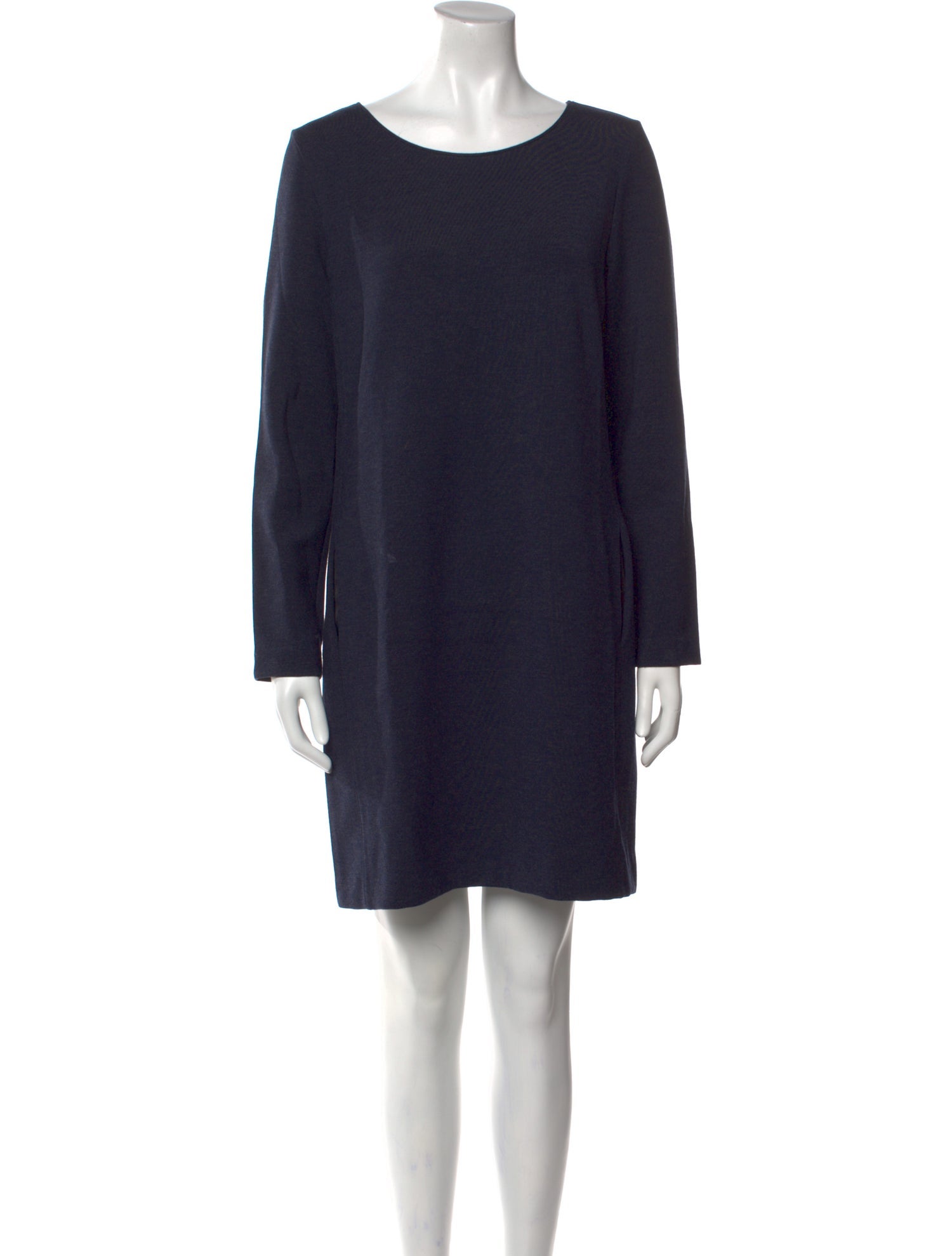 Theory Scoop Neck Mini Dress