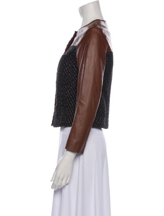 Theory Tweed Pattern Jacket