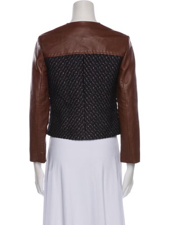 Theory Tweed Pattern Jacket