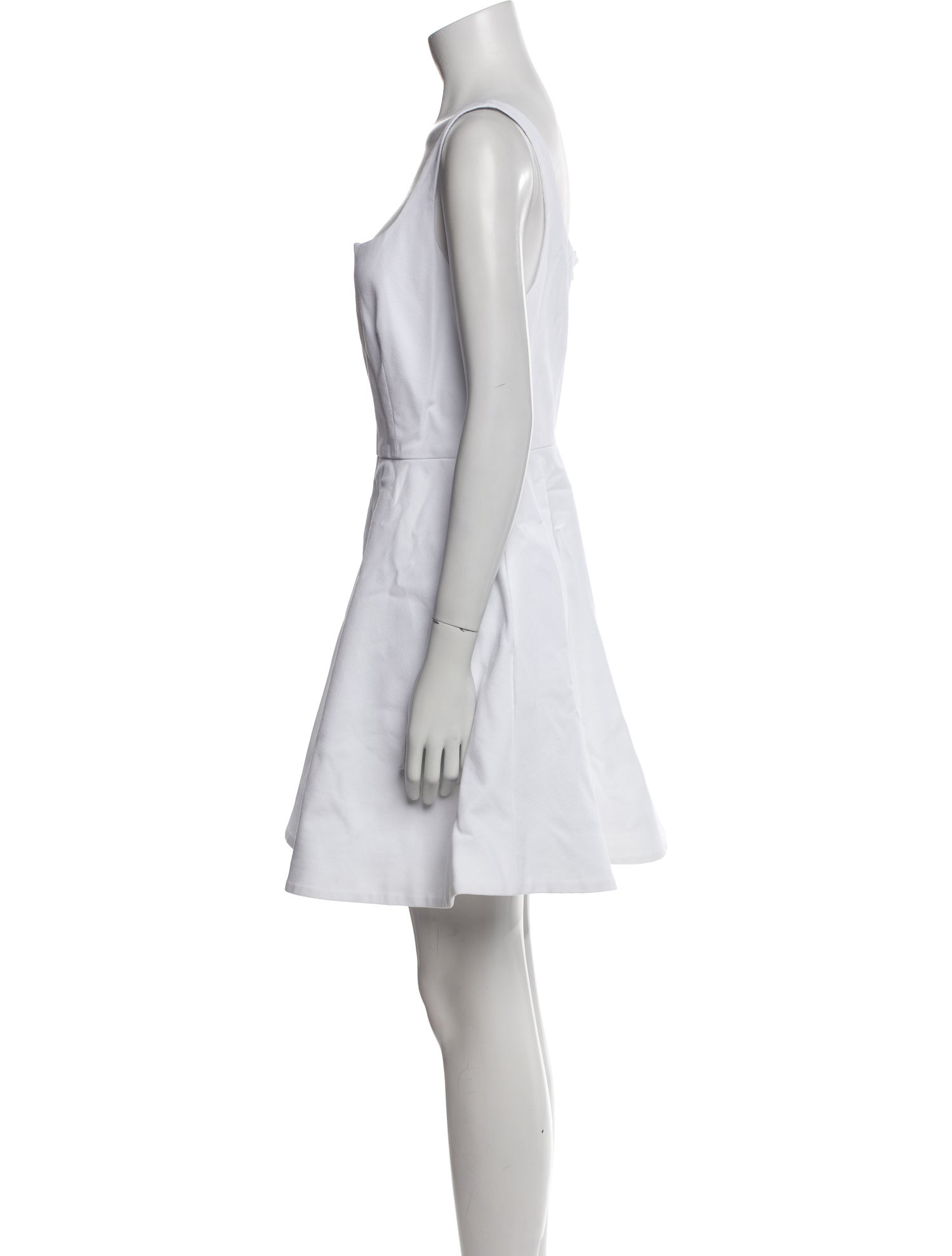 Theory Square Neckline Mini Dress