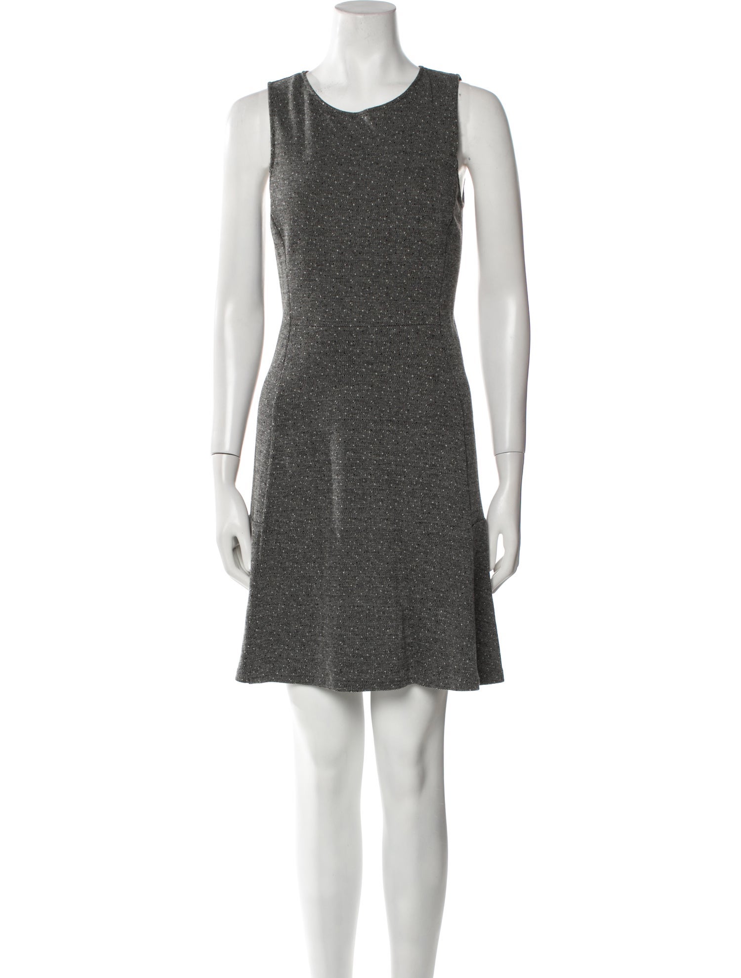 Theory Scoop Neck Mini Dress