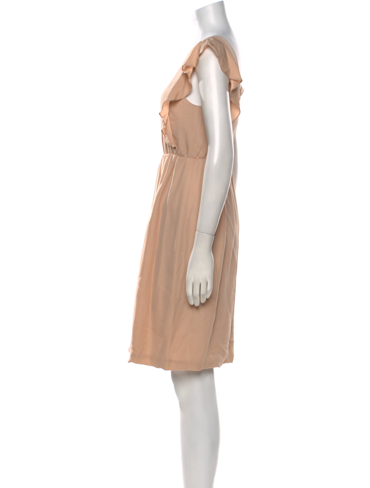 Theory Silk Knee-Length Dress