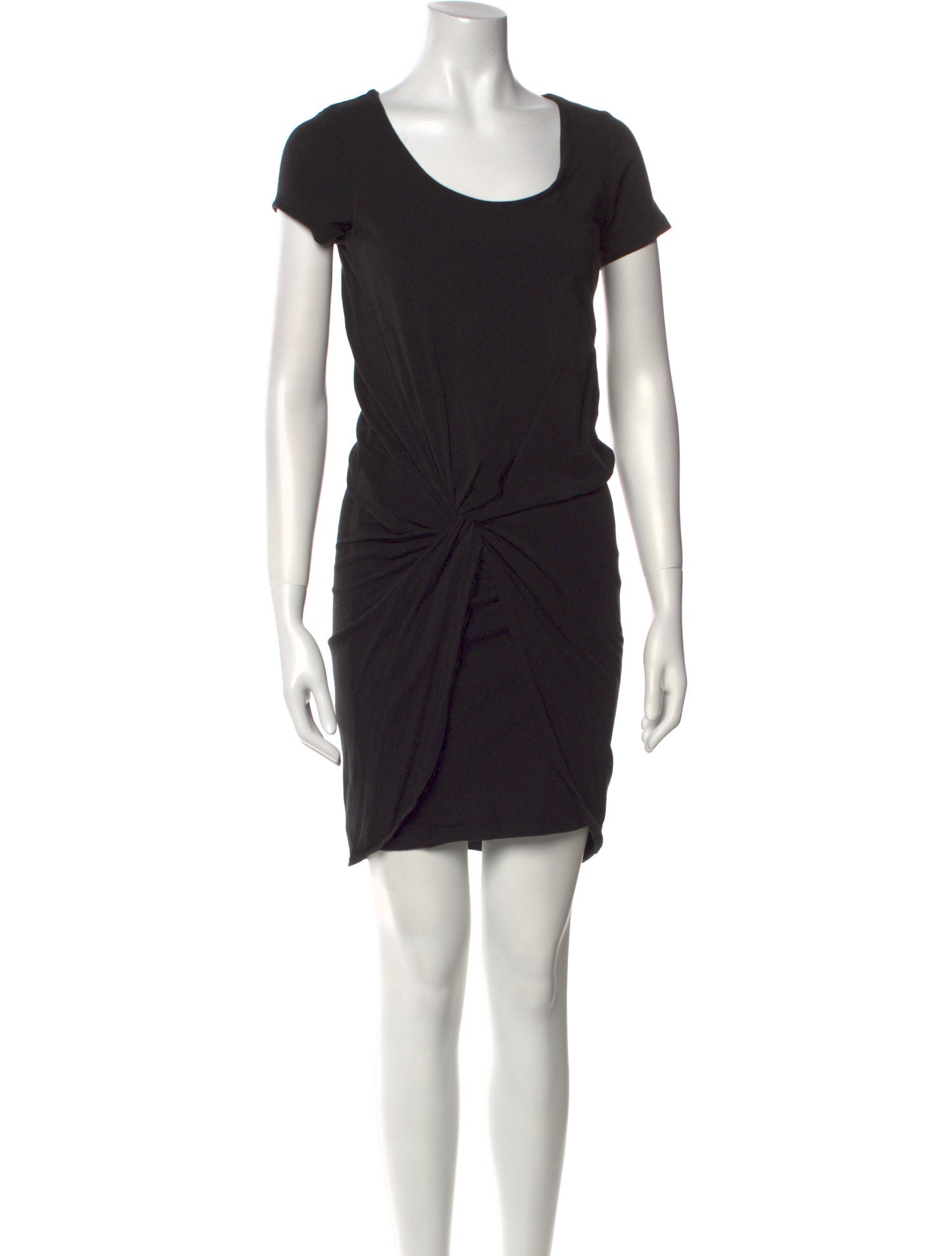 Theory Scoop Neck Mini Dress