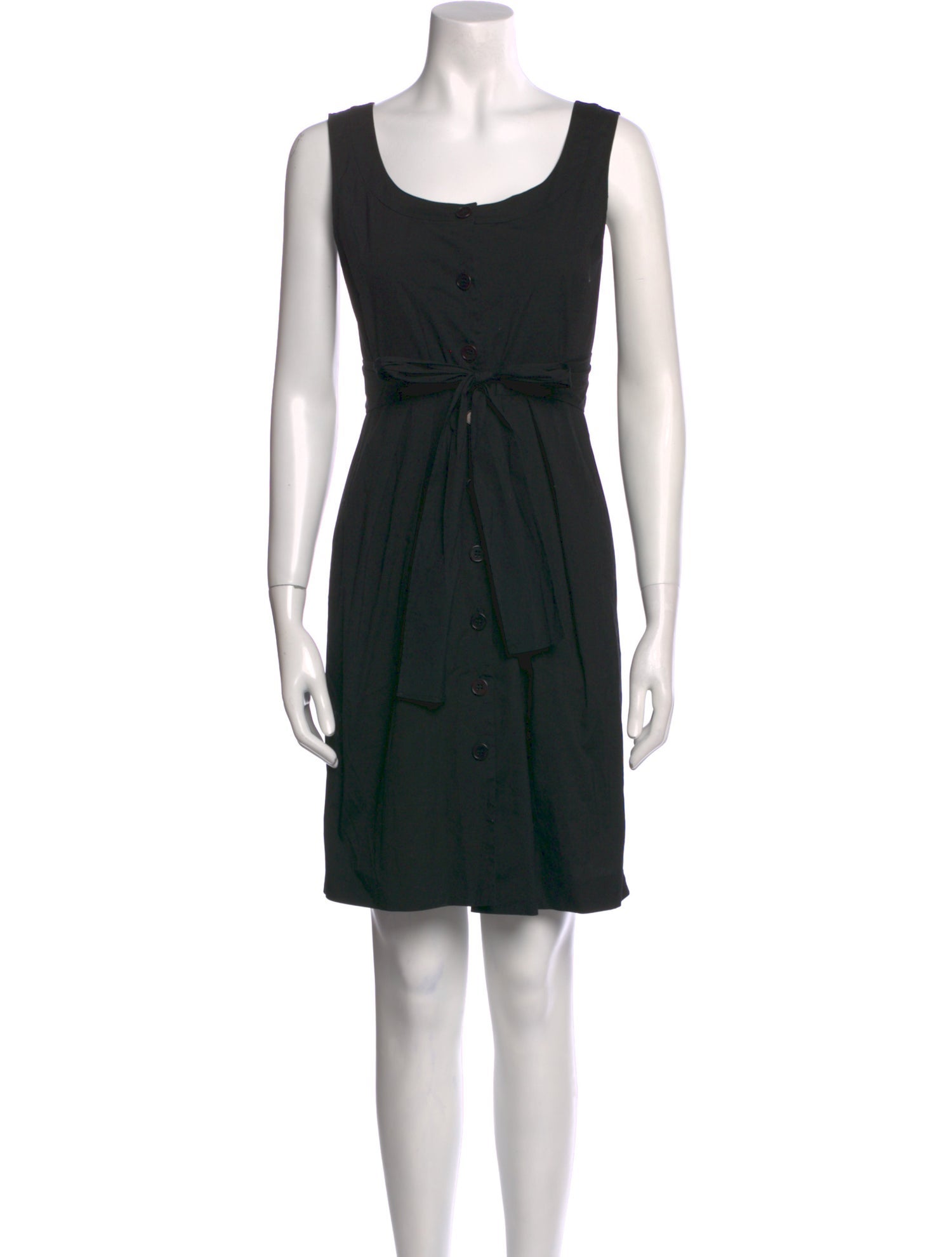 Theory Scoop Neck Knee-Length Dress