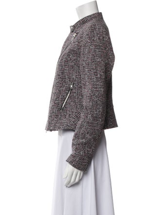 Theory Tweed Pattern Evening Jacket