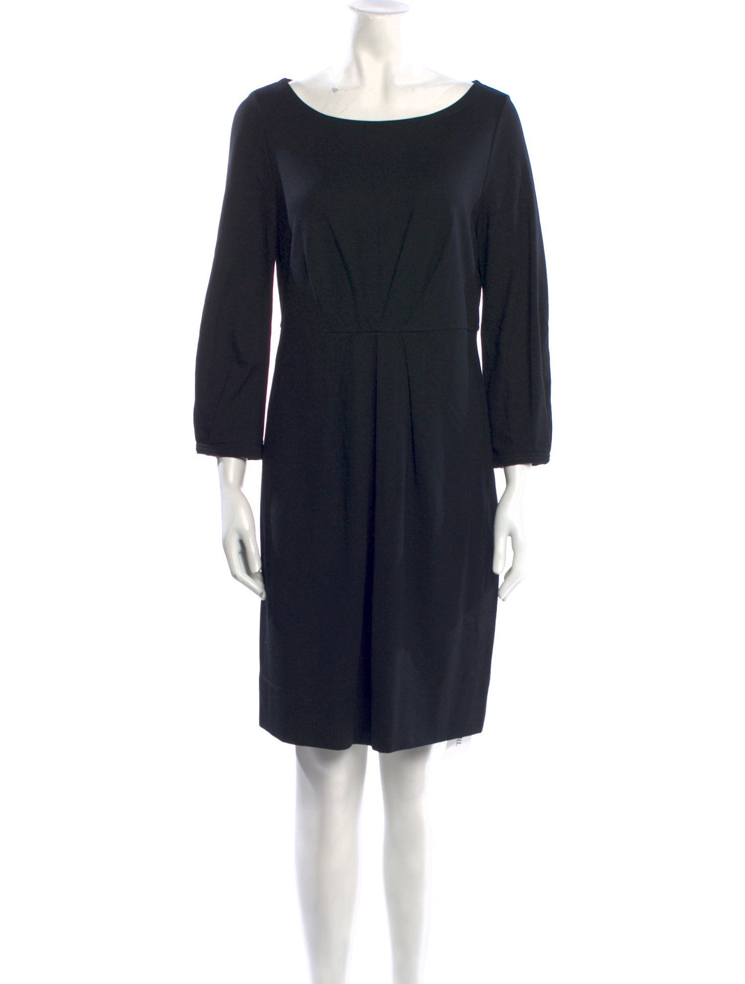 Theory Bateau Neckline Mini Dress