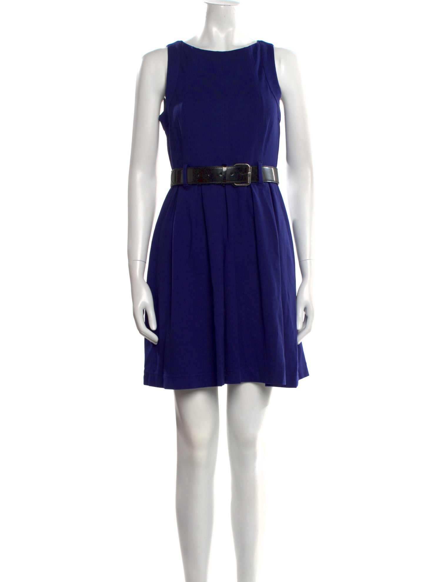 Theory Scoop Neck Mini Dress