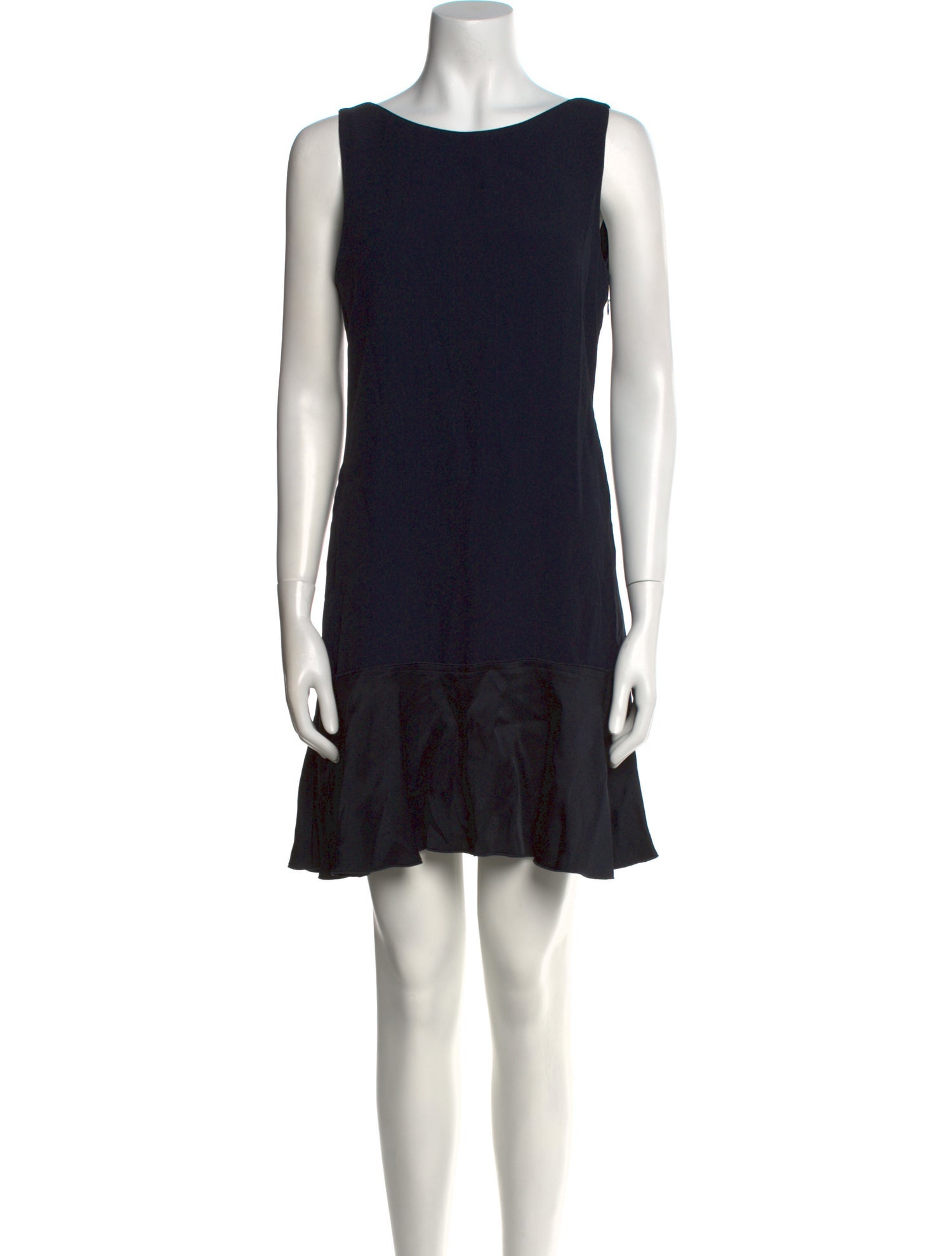 Theory Scoop Neck Mini Dress