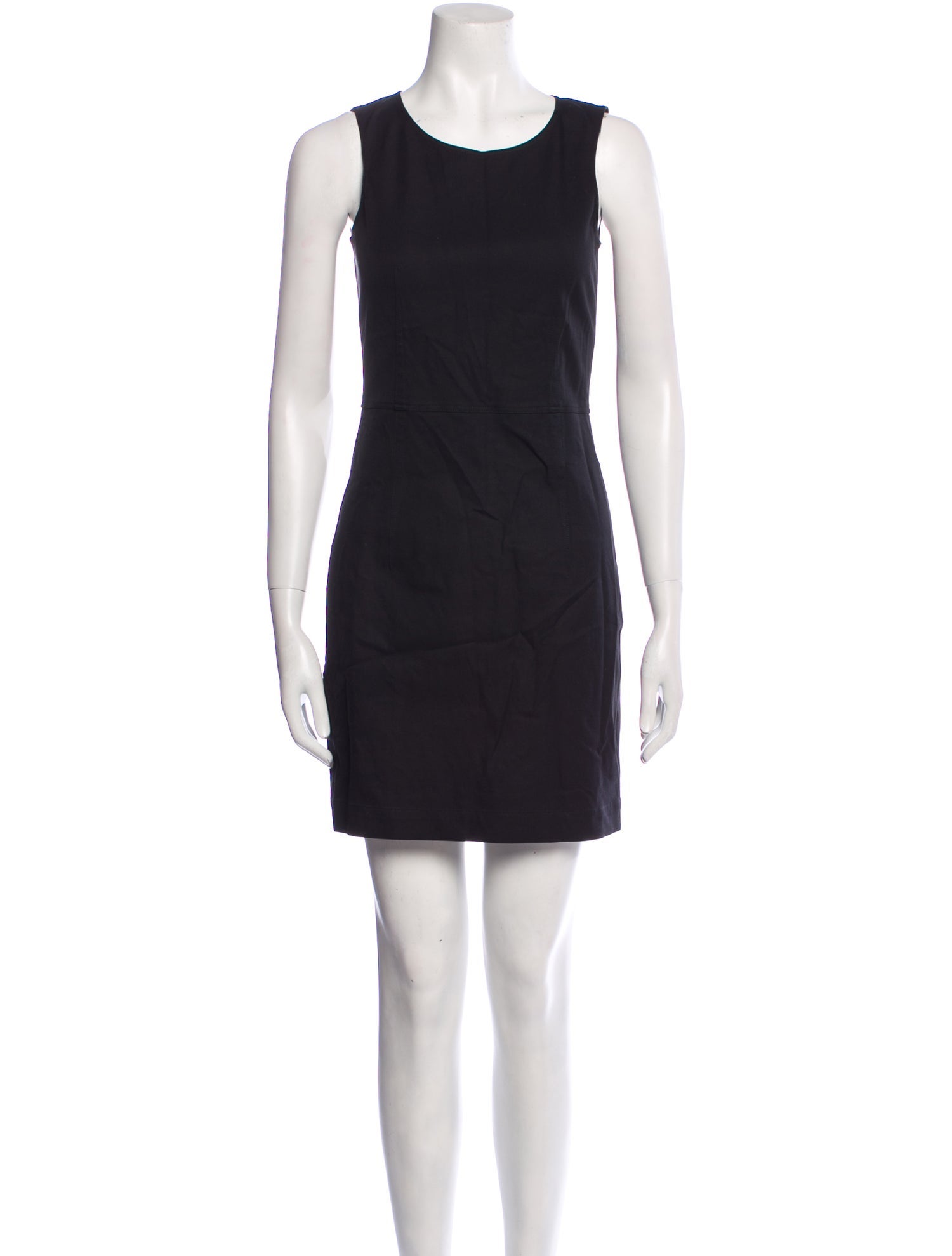 Theory Scoop Neck Mini Dress