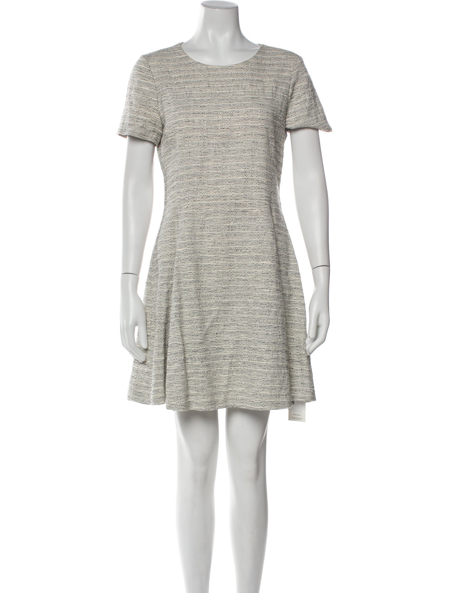 Theory Striped Mini Dress