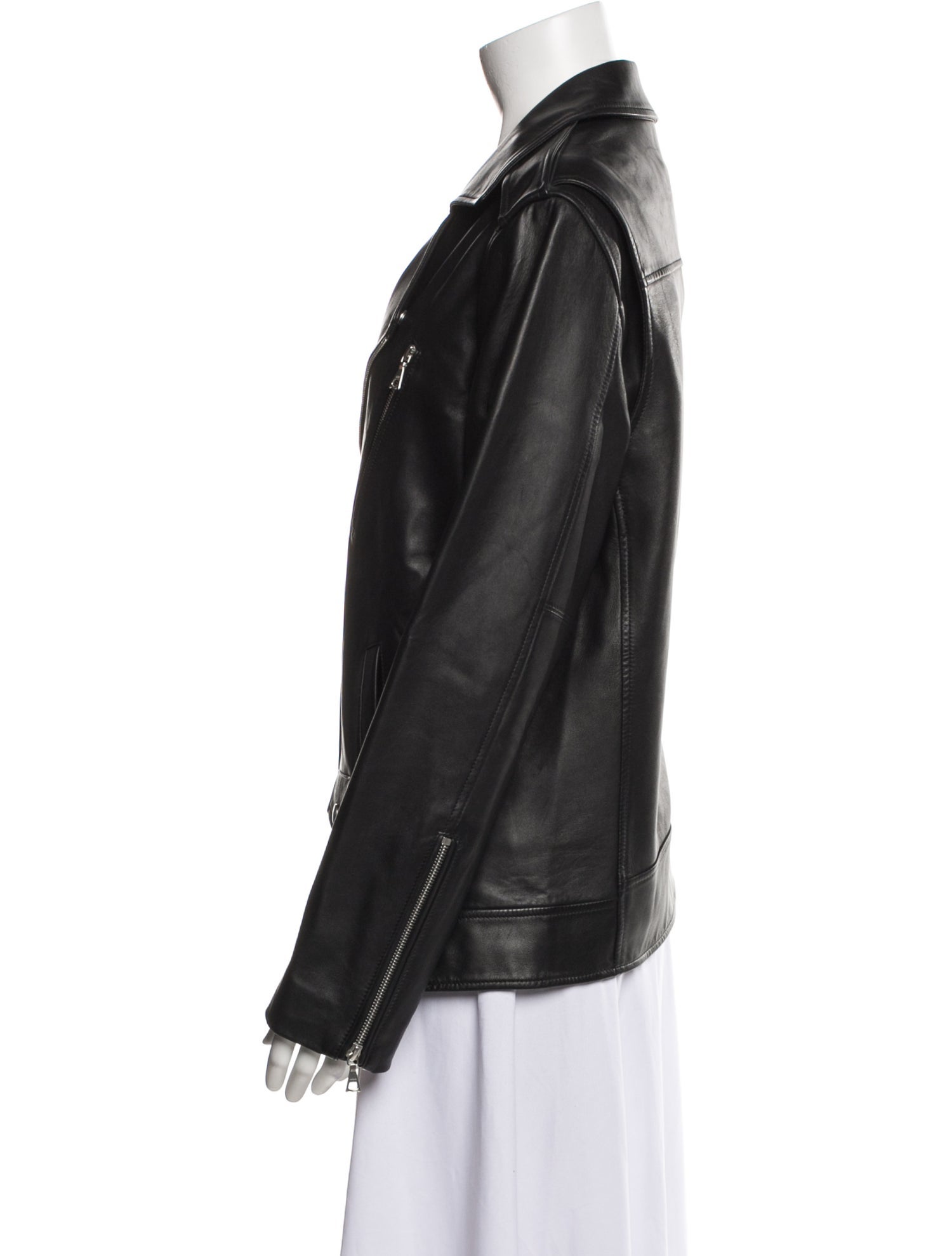Theory Leather Biker Jacket