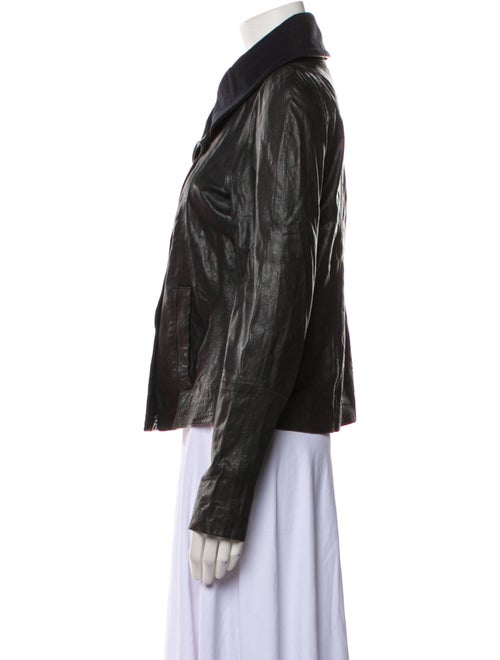 Theory Leather Biker Jacket