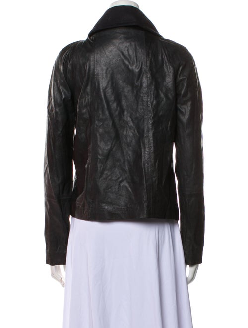 Theory Leather Biker Jacket