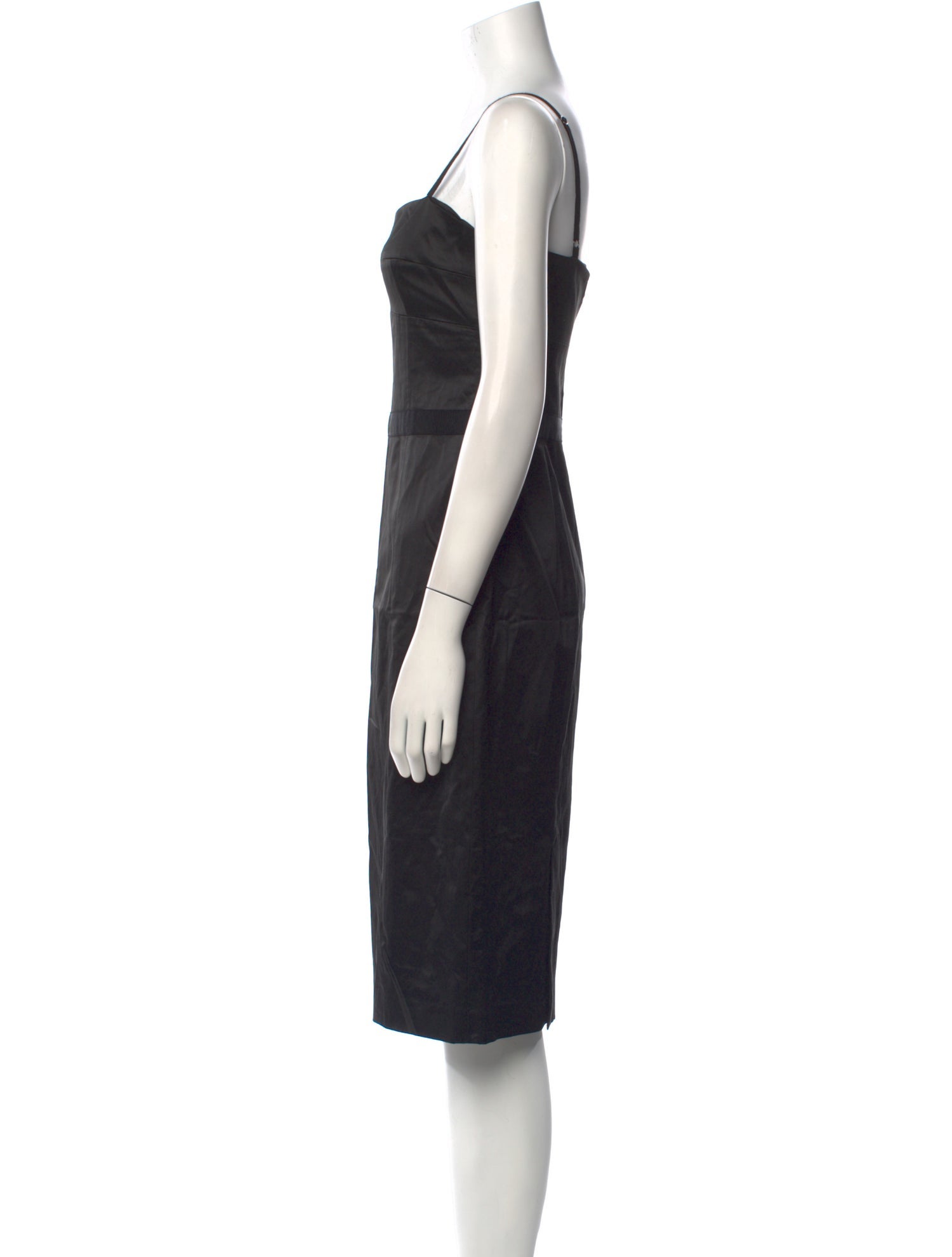 Theory Square Neckline Knee-Length Dress