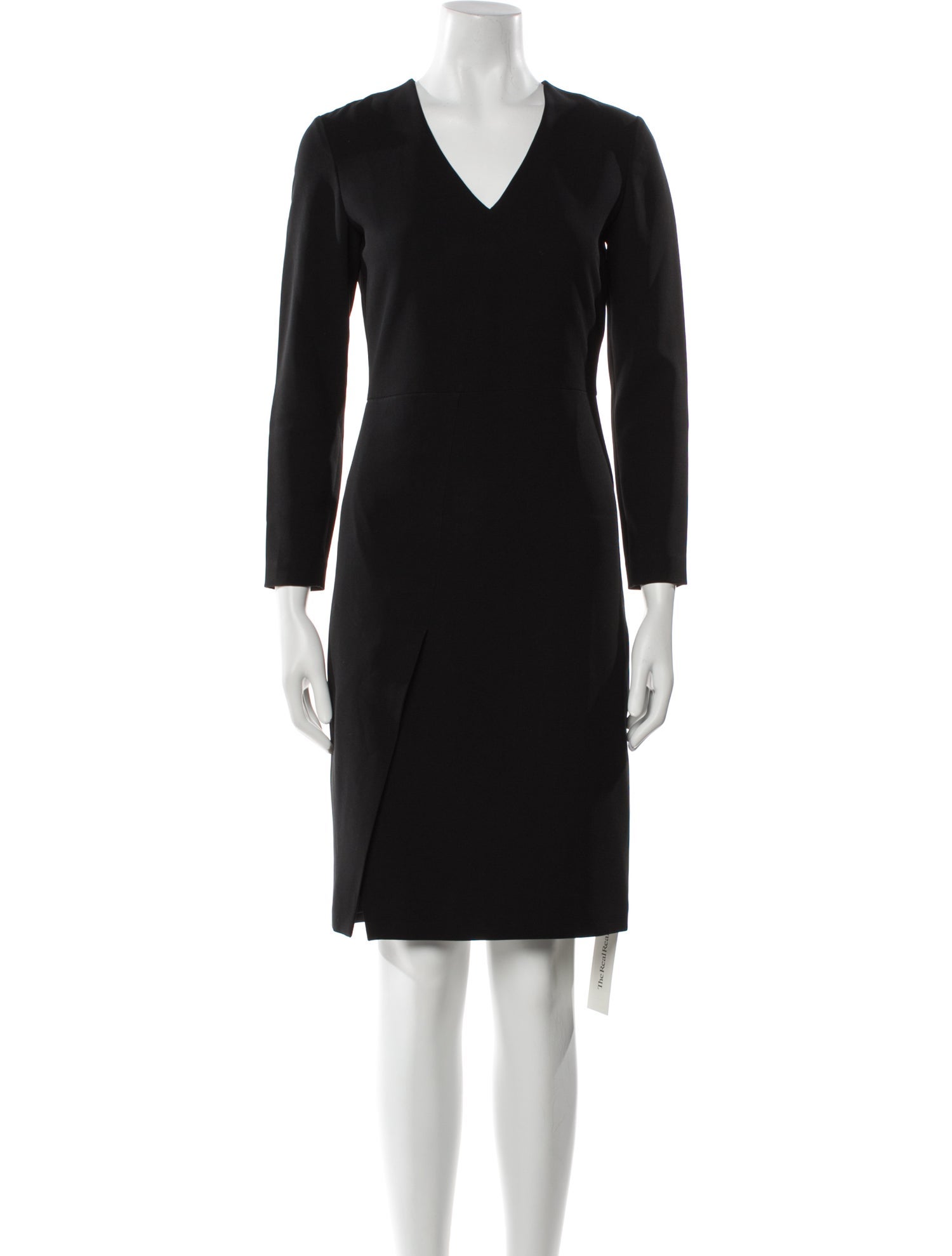 Theory V-Neck Knee-Length Dress