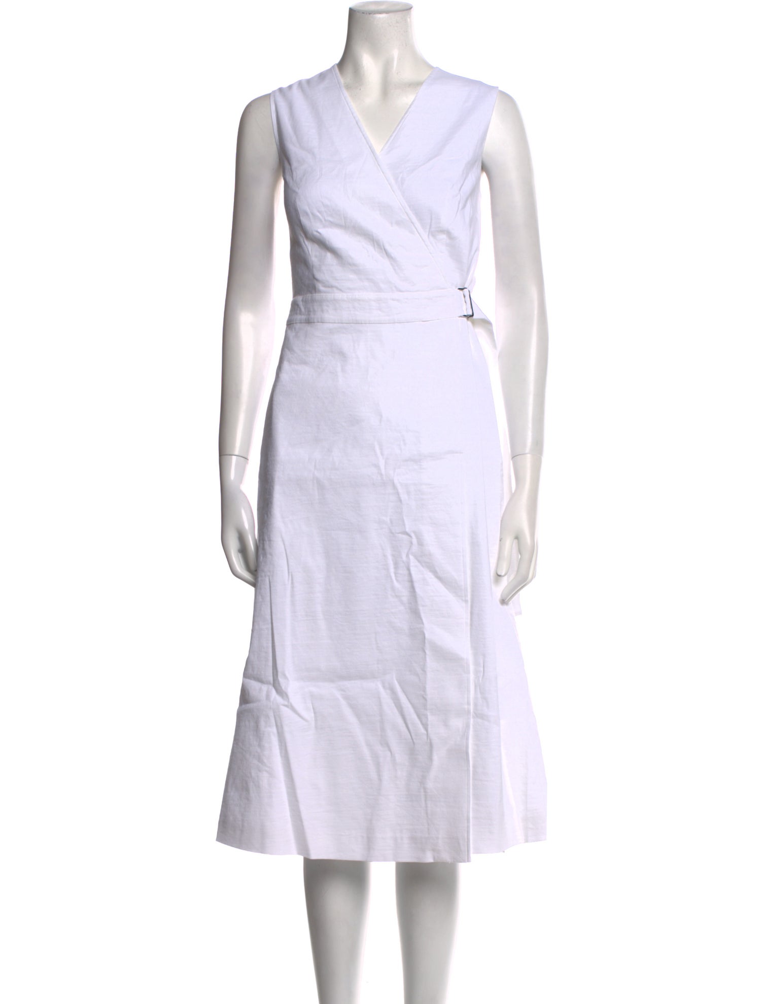 Theory Linen Midi Length Dress w/ Tags
