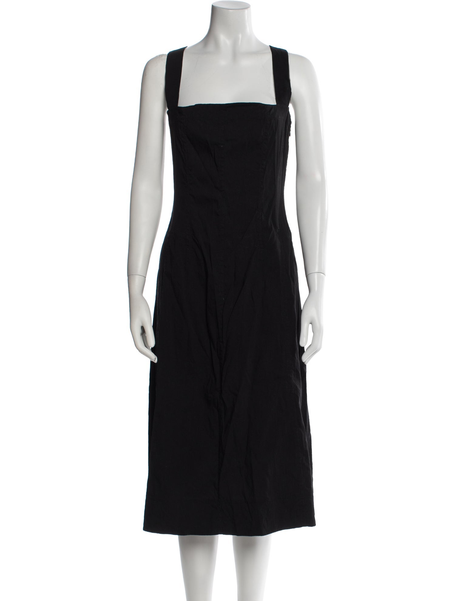Theory Linen Midi Length Dress