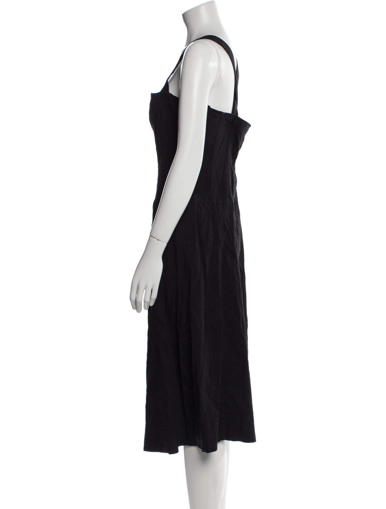 Theory Linen Midi Length Dress