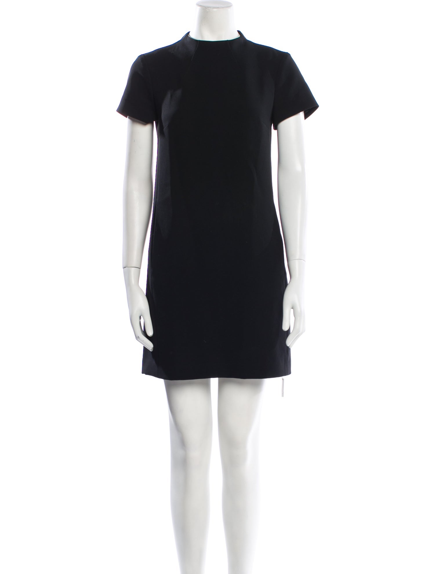 Theory Mock Neck Mini Dress