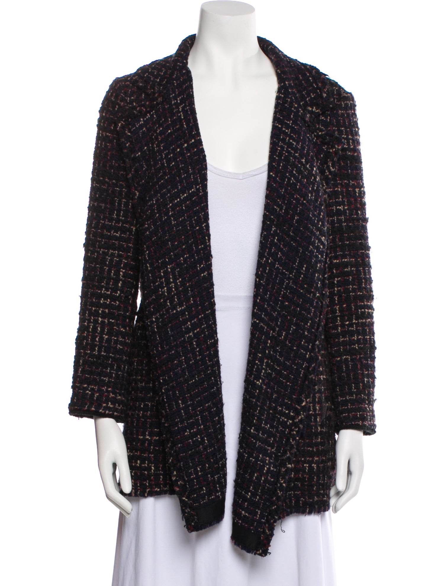 Theory Tweed Pattern Jacket