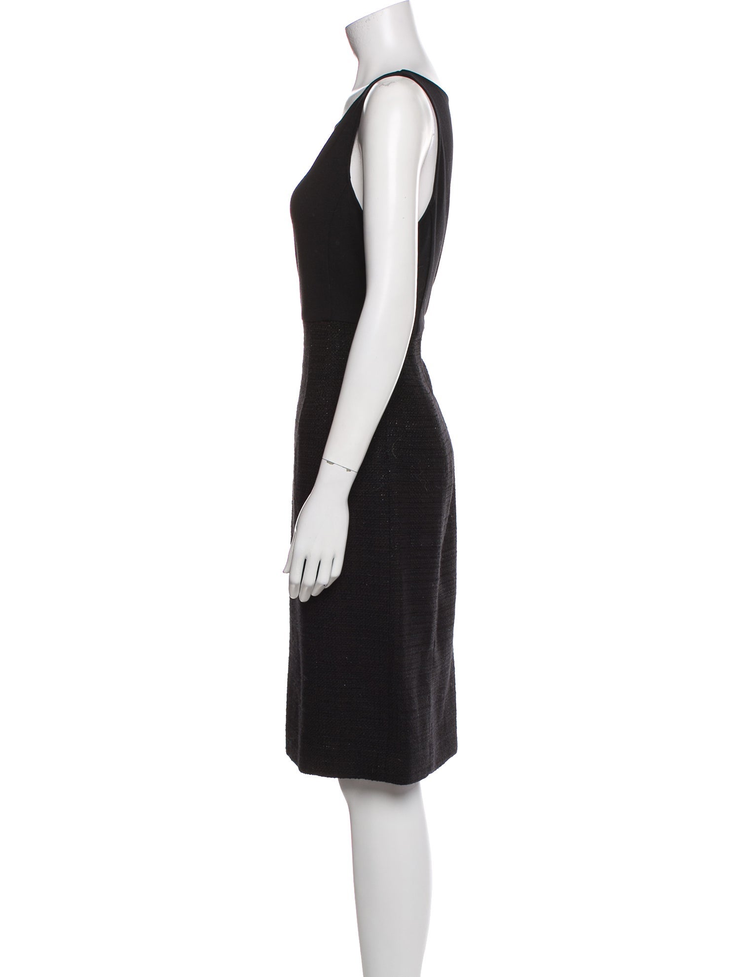 Theory Scoop Neck Knee-Length Dress