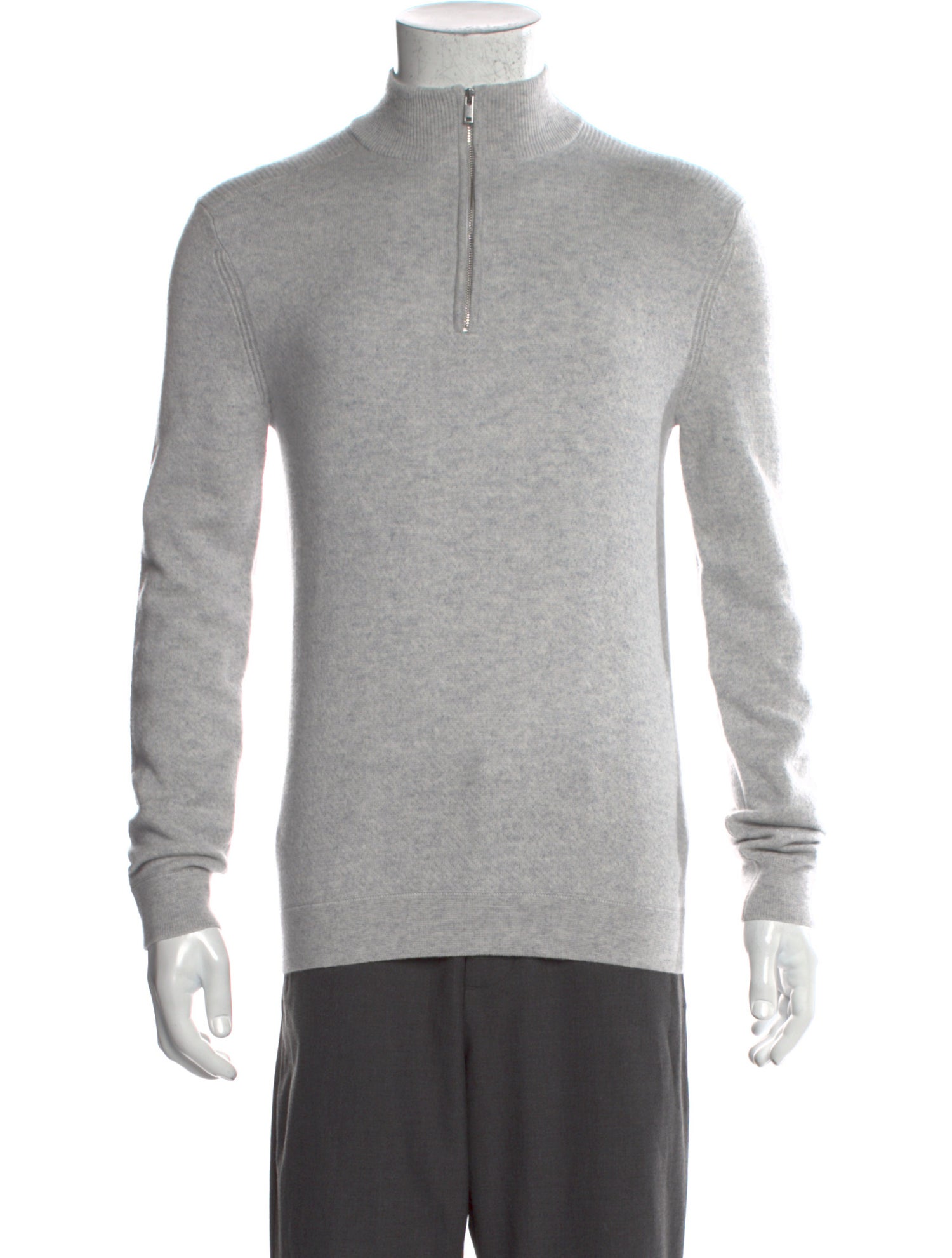 Theory Cashmere Turtleneck Polo Sweater