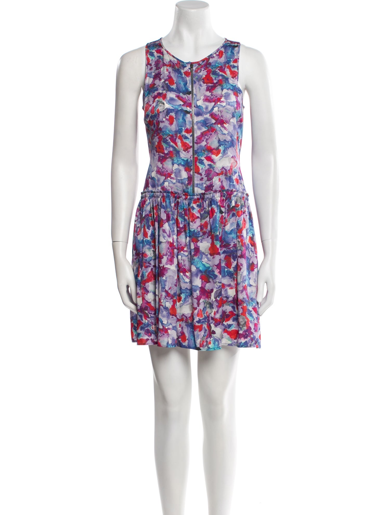 Theory Silk Mini Dress