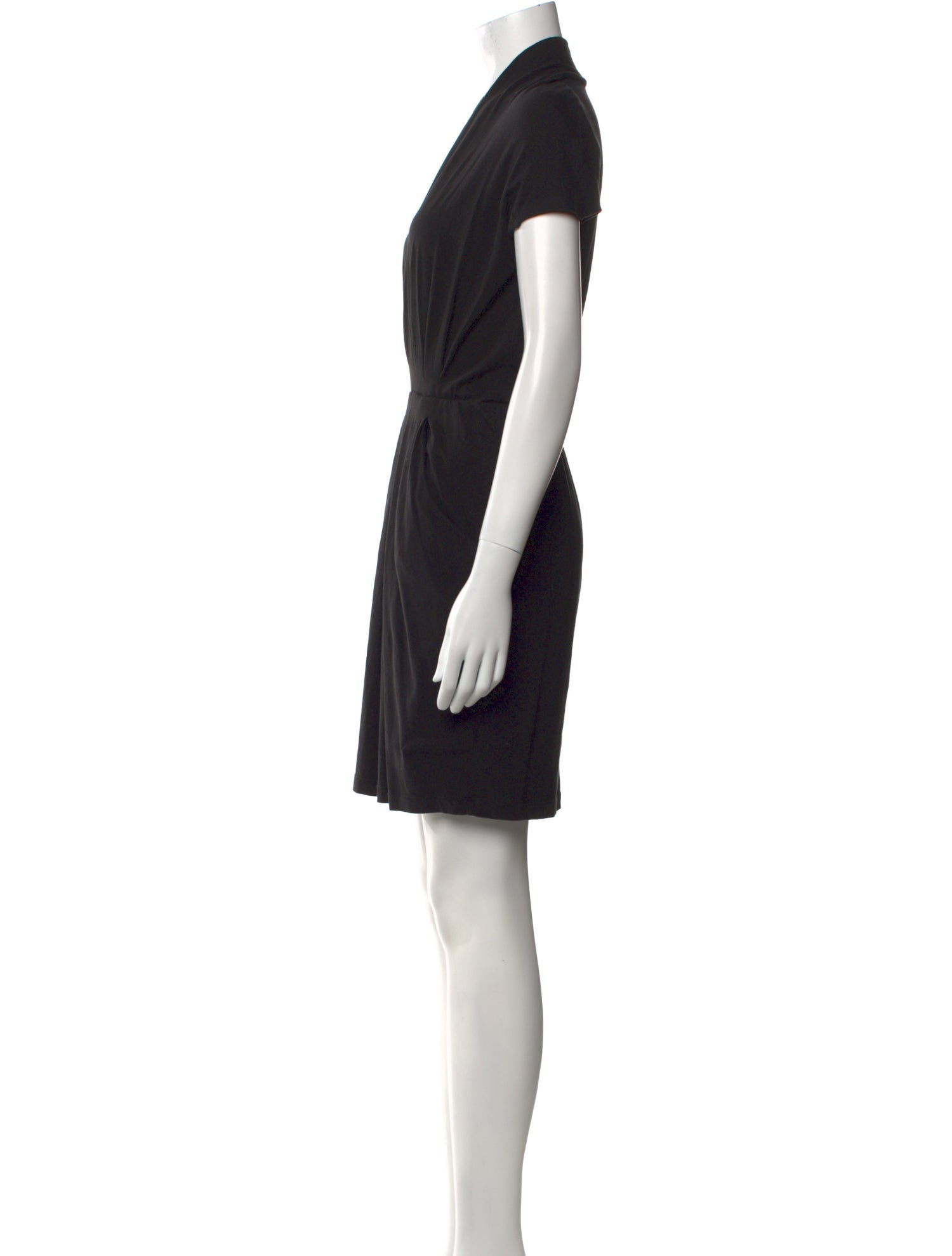 Theory V-Neck Mini Dress