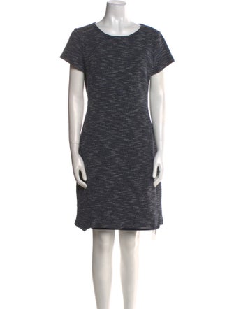 Theory Scoop Neck Mini Dress