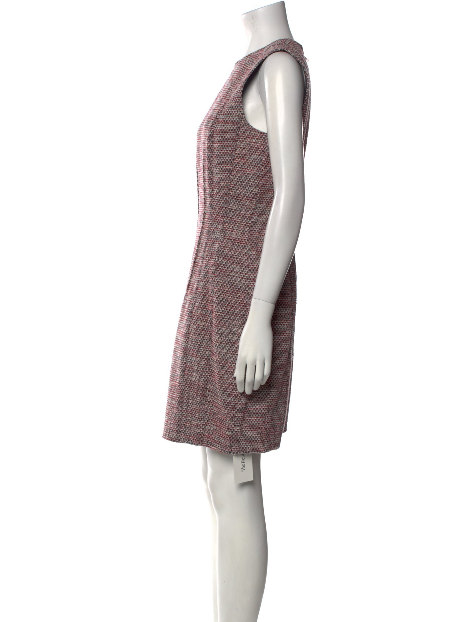 Theory Tweed Pattern Mini Dress