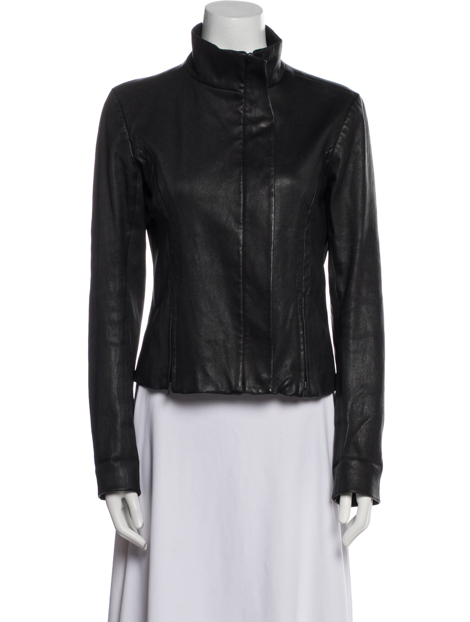 Theory Leather Biker Jacket