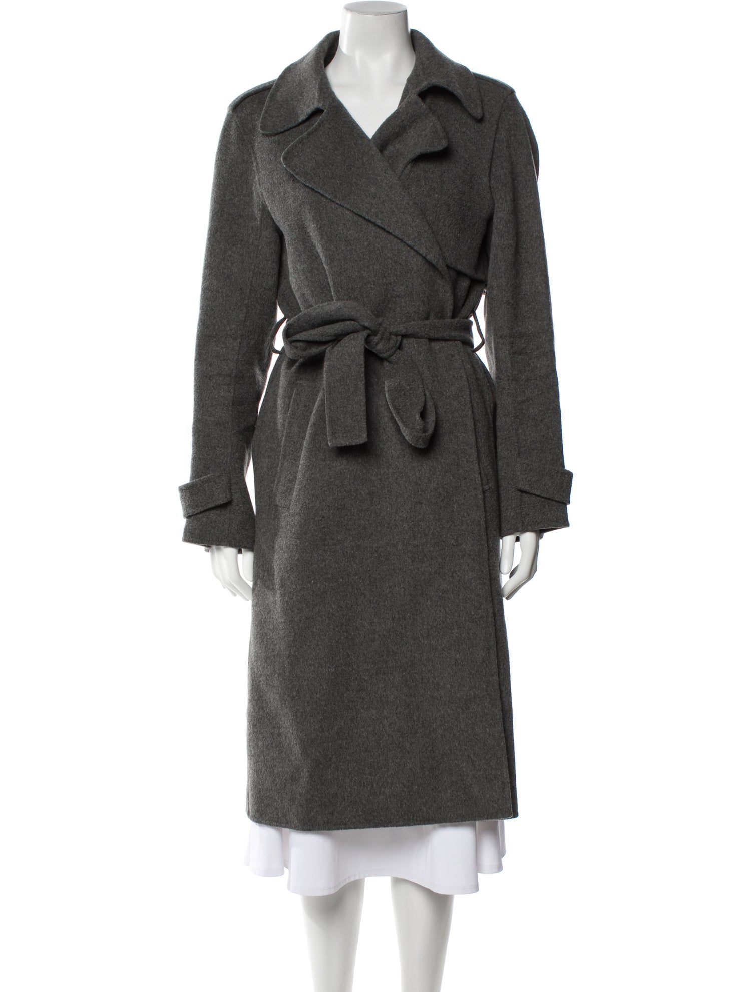 Theory Wool Trench Coat
