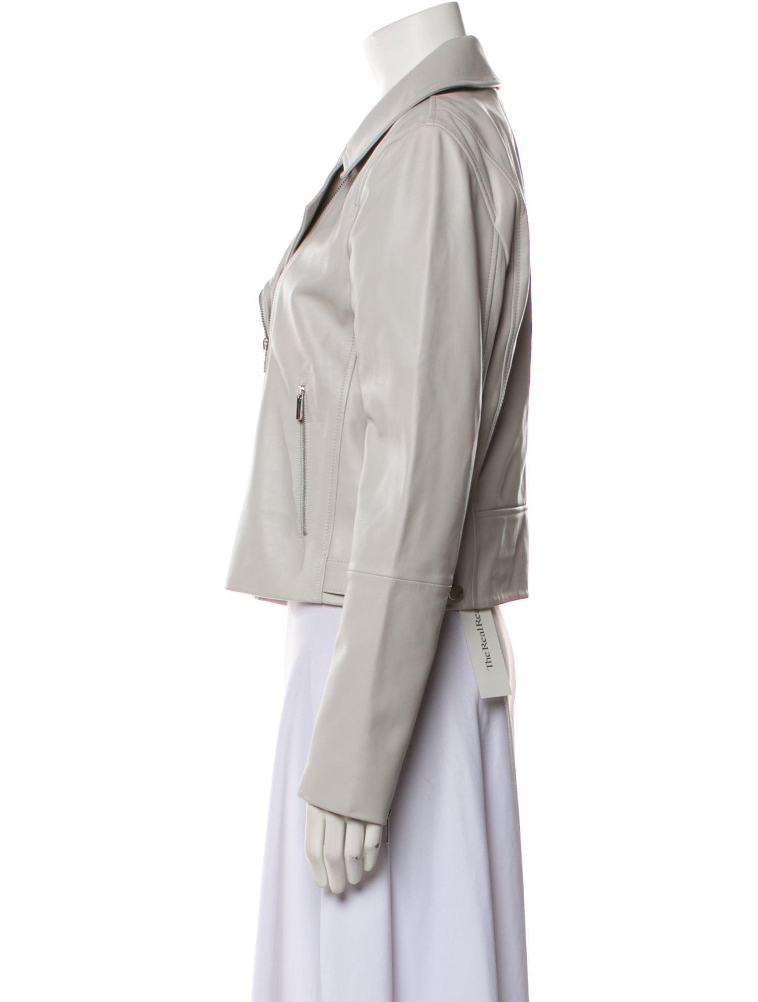 Theory Lamb Leather Biker Jacket