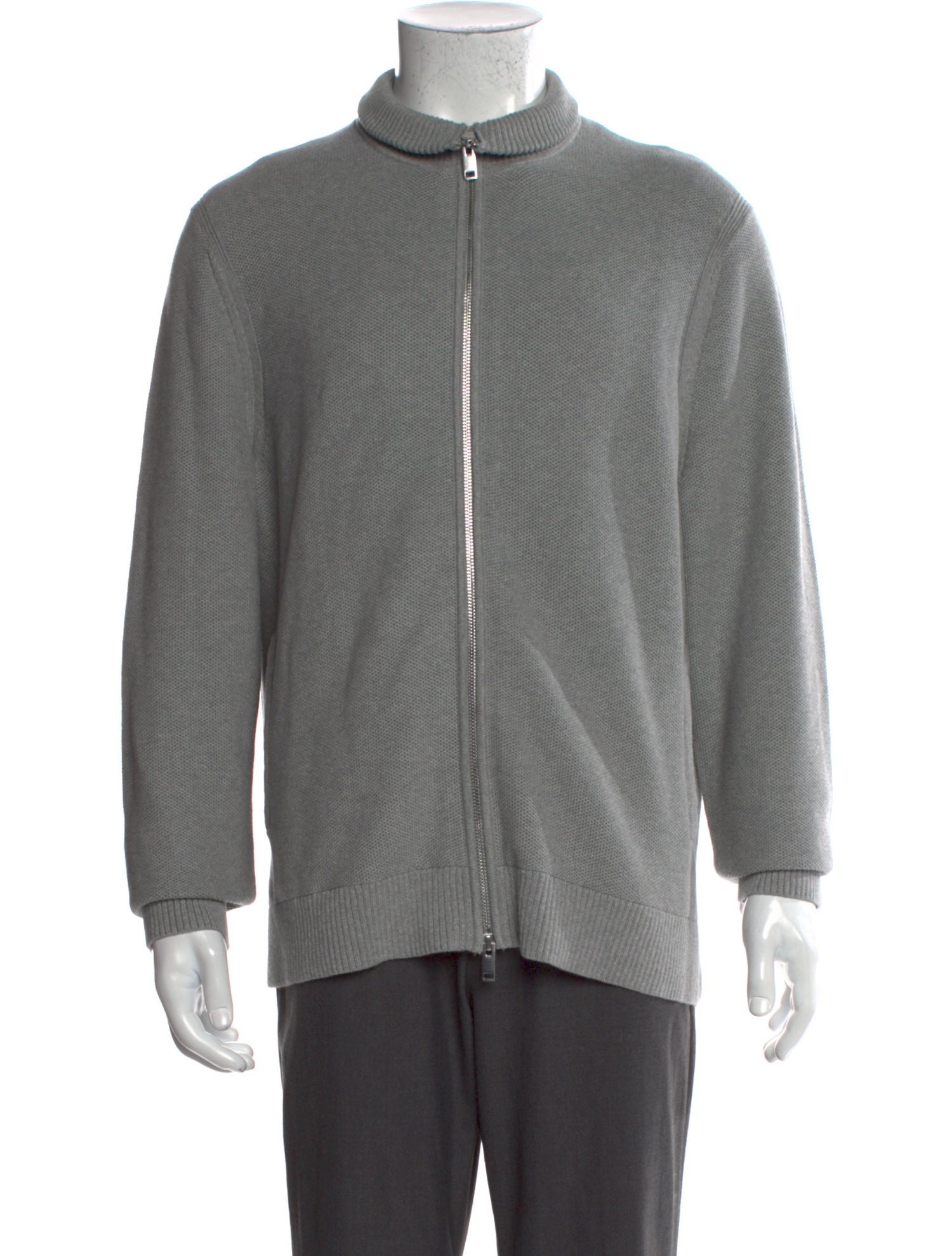 Theory Mock Neck Long Sleeve Cardigan