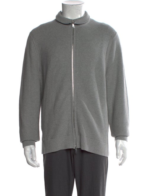 Theory Mock Neck Long Sleeve Cardigan