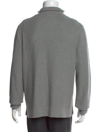 Theory Mock Neck Long Sleeve Cardigan